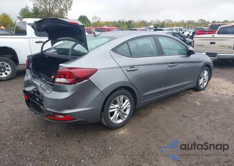2019 Hyundai Elantra Sel from USA, damaged, VIN 5NPD84LF8KH476018